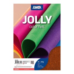 Kreatív Junior filc lapok A/4, barna, 10 db/csomag