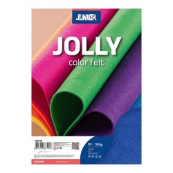 Kreatív Junior filc lapok A/4, kék, 10 db/csomag