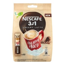 Kávé instant Nescafé 3in1 Creamy Latte 10x15g