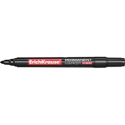 Marker ErichKrause P200 permanet kerek fekete