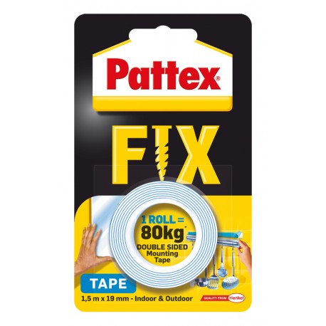 Ragasztószalag kétoldalas Pattex Super Fix 19 mm x 1.5 m